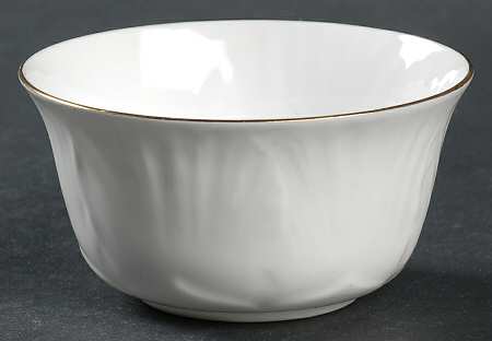 Oleander (Gold Trim) Mini Open Sugar Bowl