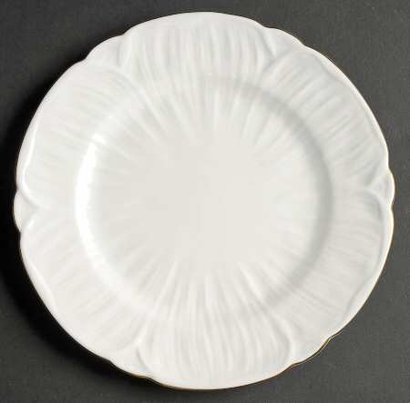 Oleander (Gold Trim) Salad Plate