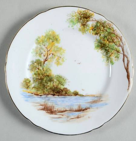Old Mill Bread & Butter Plate
