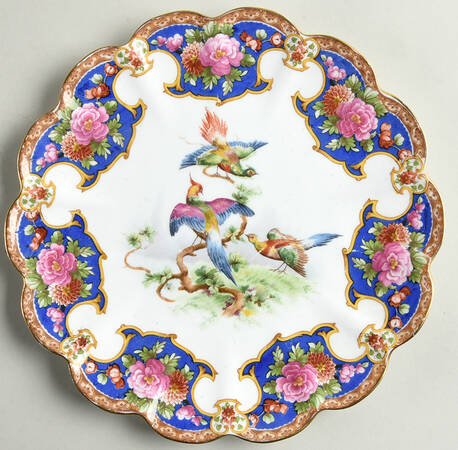 Old Sevres Cake Plate