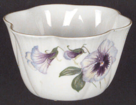 Pansy (Dainty Shape) Open Sugar Bowl