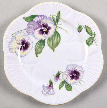 Pansy (Dainty Shape) Bread & Butter Plate