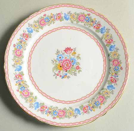 Pompadour Salad Plate