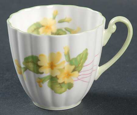 Primrose (Ribbed, Flutedshape) Flat Demitasse Cup