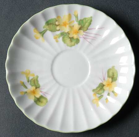 Primrose (Ribbed, Flutedshape) Saucer for Demitasse Cup