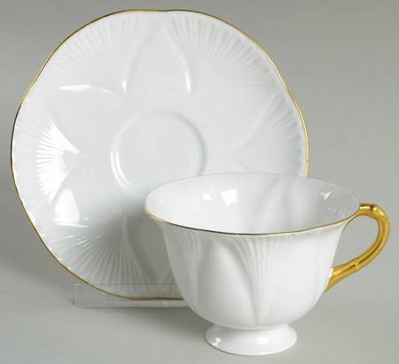 Regency Footed Cup & Saucer Set