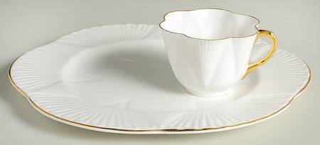 Regency Snack Plate & Cup Set