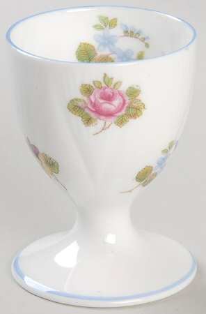 Rose, Pansy, Forget Me Not Single Egg Cup