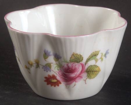 Rose & Red Daisy (Dainty) Individual Open Sugar Bowl
