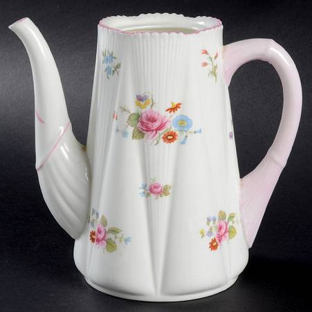 Rose & Red Daisy (Dainty) Coffee Pot No Lid