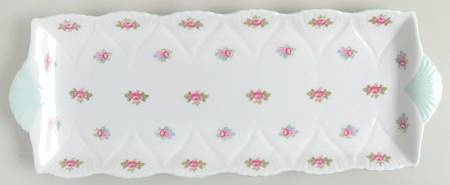 Rosebud (Dainty Shape) Large Sandwich Tray