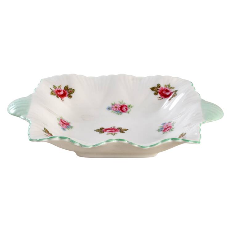 Rosebud (Dainty Shape) 5" Square Sweet Meat
