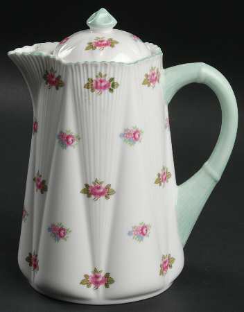 Rosebud (Dainty Shape) Hot Water Jug & Lid