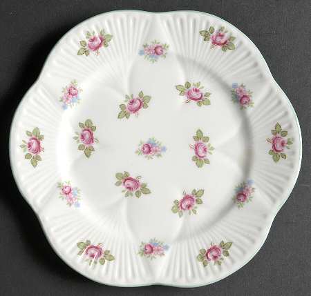 Rosebud (Dainty Shape) Bread & Butter Plate