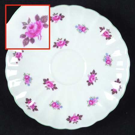 Rosebud (Fluted) Saucer