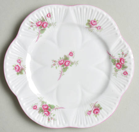 Bridal Rose (Dainty Shape) Bread & Butter Plate