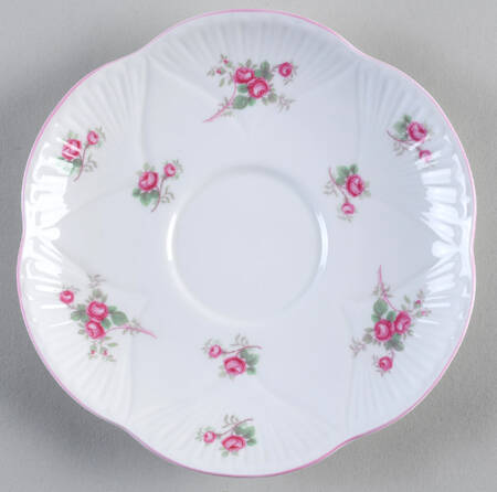 Bridal Rose (Dainty Shape) Saucer for Oversized Cup