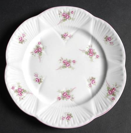 Bridal Rose (Dainty Shape) Salad Plate