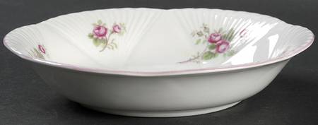Bridal Rose (Dainty Shape) Fruit/Dessert (Sauce) Bowl