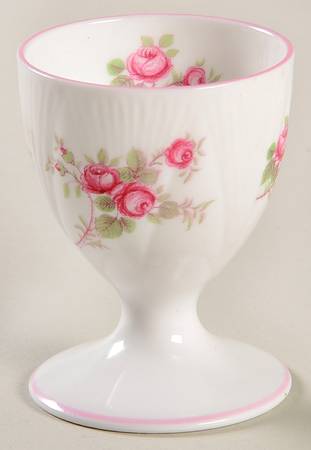 Bridal Rose (Dainty Shape) Single Egg Cup