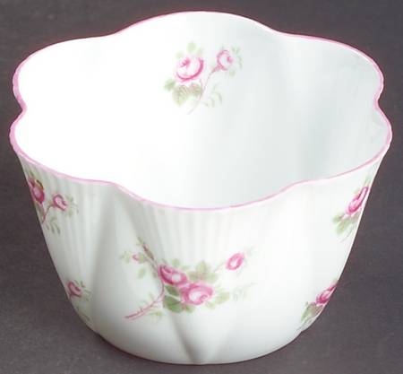 Bridal Rose (Dainty Shape) Mini Open Sugar Bowl