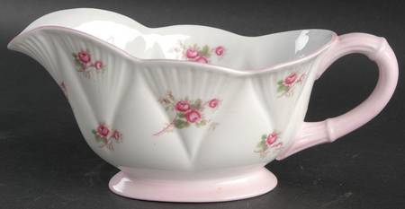 Bridal Rose (Dainty Shape) Gravy Boat