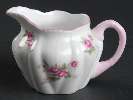 Bridal Rose (Dainty Shape) Individual Creamer