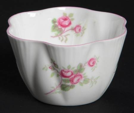 Bridal Rose (Dainty Shape) Individual Open Sugar Bowl