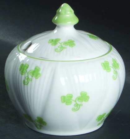 Shamrock (Dainty) Mustard Jar & Lid