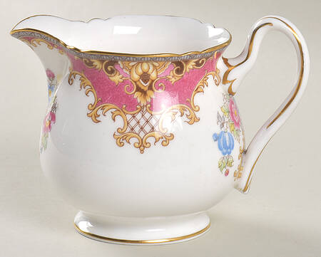 Sheraton Pink (13289, Scalloped) Mini Creamer