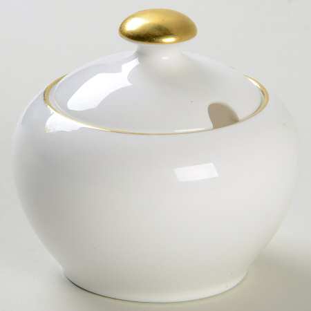SHE10 Mustard & Lid with Underplate