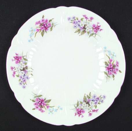 Stocks Pink (Oleander Shape) Salad Plate