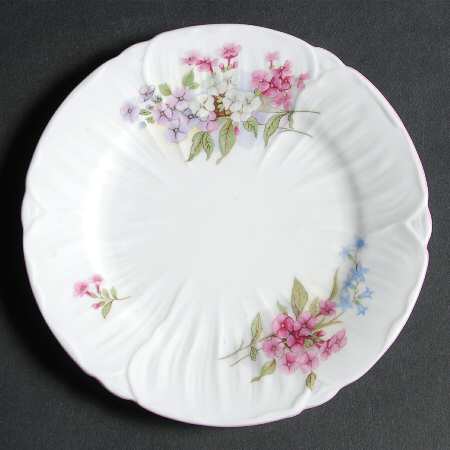 Stocks Pink (Oleander Shape) Bread & Butter Plate