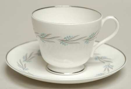 Footed Cup & Saucer Set