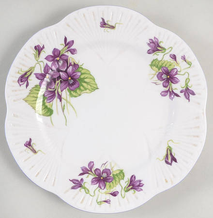 Violets (Dainty) Saucer