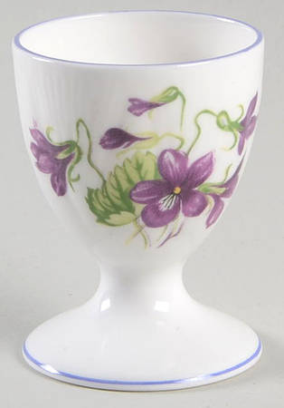 Violets (Dainty) Single Egg Cup
