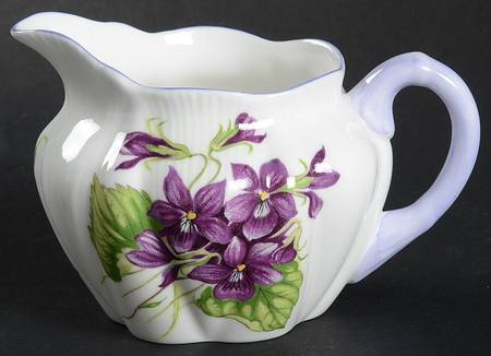 Violets (Dainty) Mini Creamer