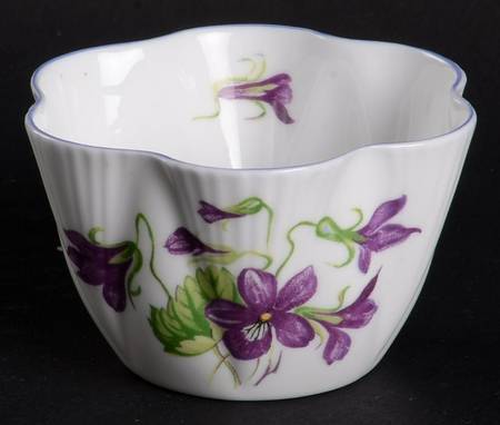 Violets (Dainty) Individual Open Sugar Bowl