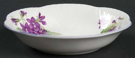 Violets (Dainty) Fruit/Dessert (Sauce) Bowl by Shelley