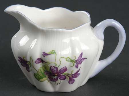 Violets (Dainty) Individual Creamer