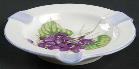 Violets (Dainty) Small Ashtray