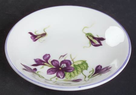 Violets (Dainty) Butter Pat