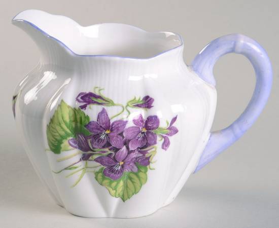 Violets (Dainty) Creamer