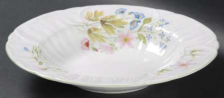 Wild Anemone Rim Soup Bowl