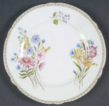 Wild Flowers (Gainsborough) Bread & Butter Plate