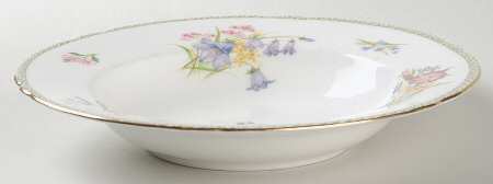 Wild Flowers (Gainsborough) Rim Soup Bowl