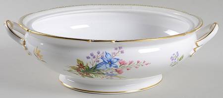 Wild Flowers (Gainsborough) Round Vegetable No Lid