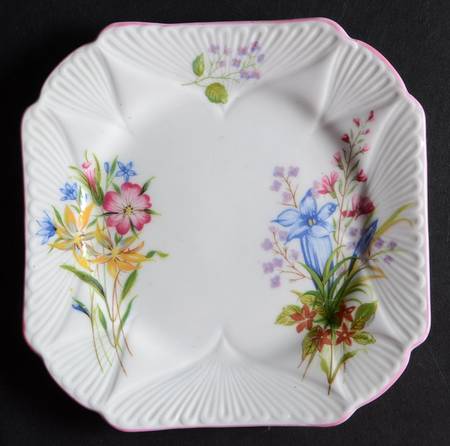 Wild Flowers (Dainty) Bread & Butter Plate