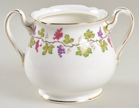 Wine Grape Sugar Bowl No Lid
