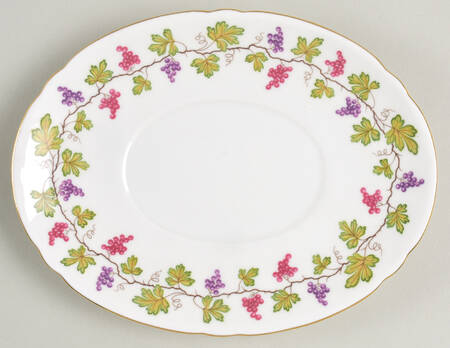 Wine Grape Underplate for Gravy Boat